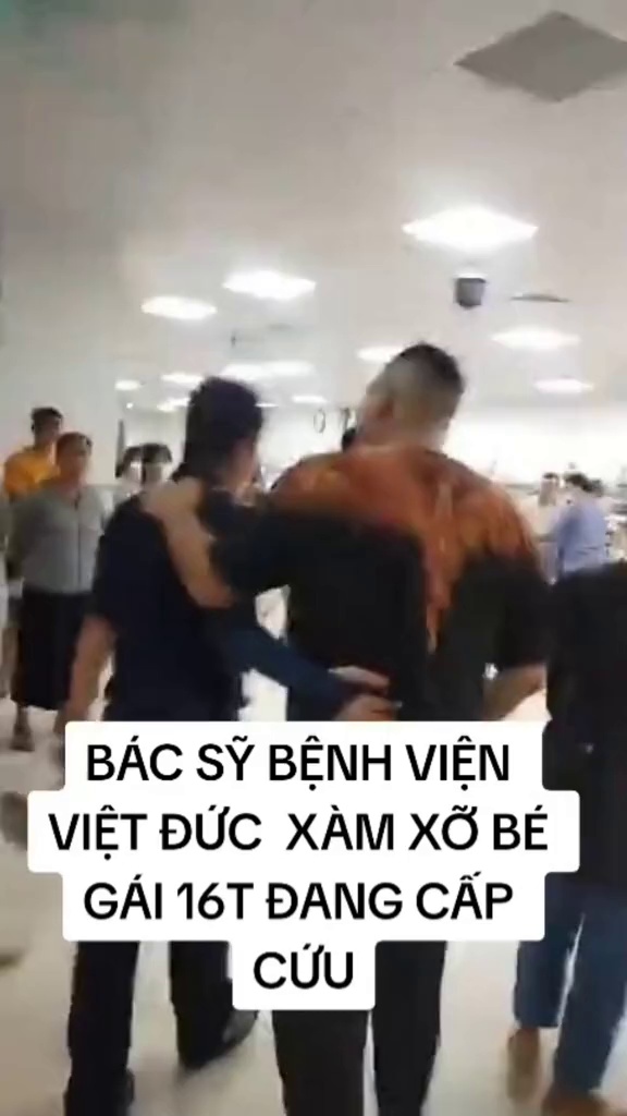 Bác sĩ bệnh viện việt đức xàm sỡ bênh nhân 16 tuổi